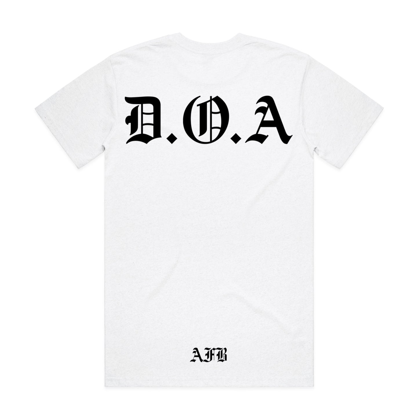 White “DOA” Tee