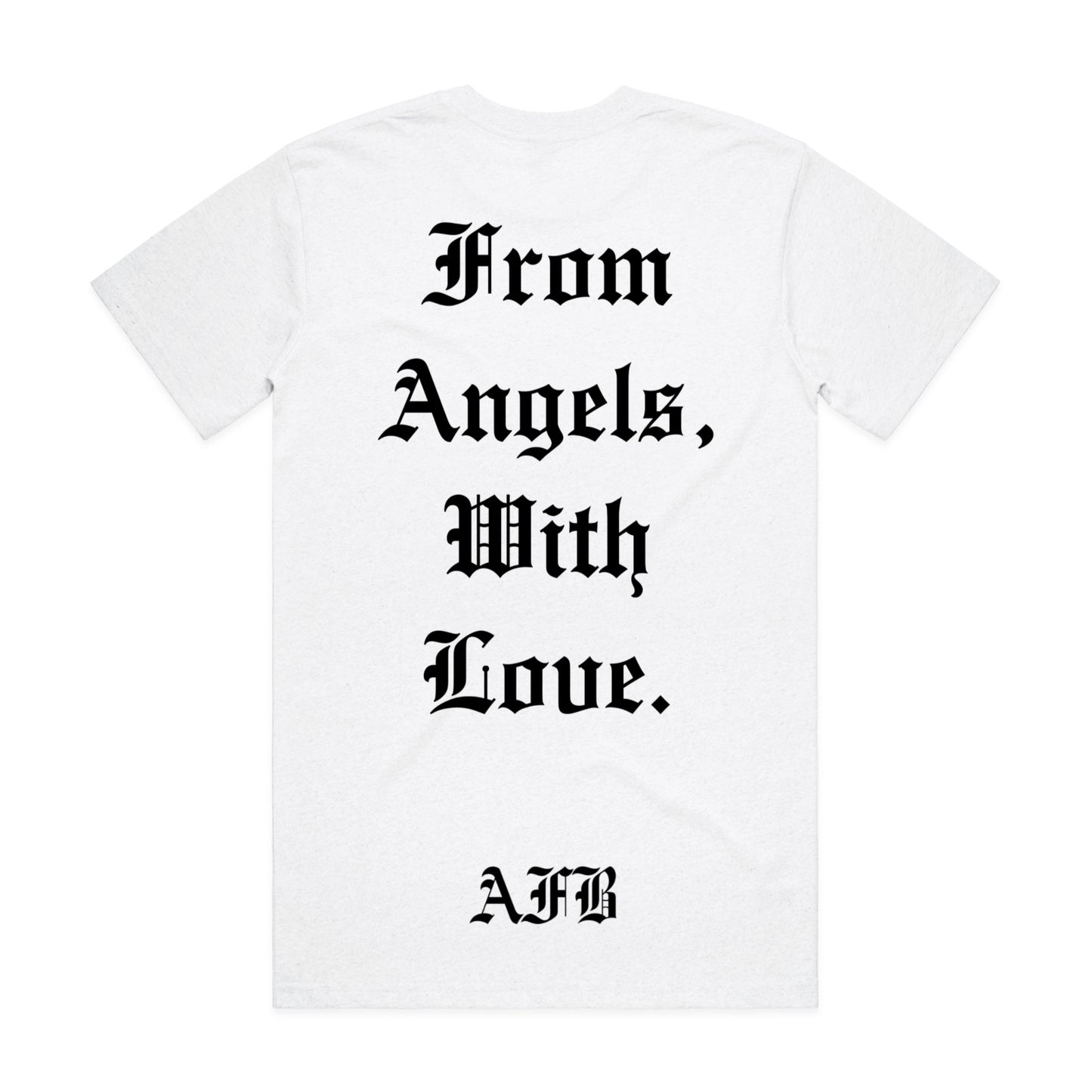 White “FAWL” Tee