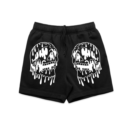 Black Skull Shorts