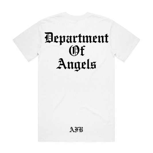 White “DOA” Tee