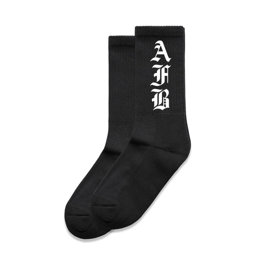 Black AFB Socks (2 Pack)