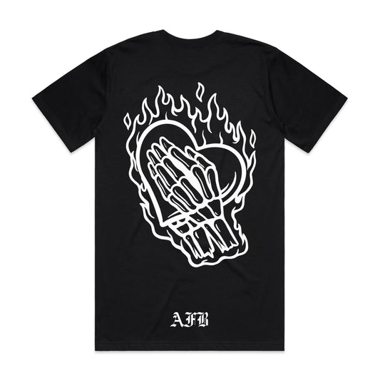 Black “Heart” Tee