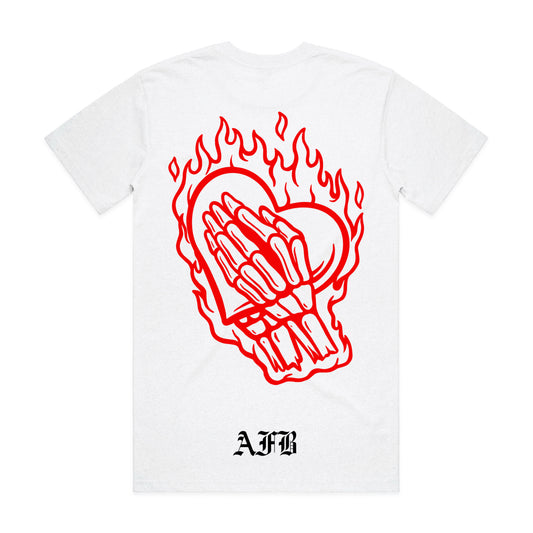 White “Heart” Tee