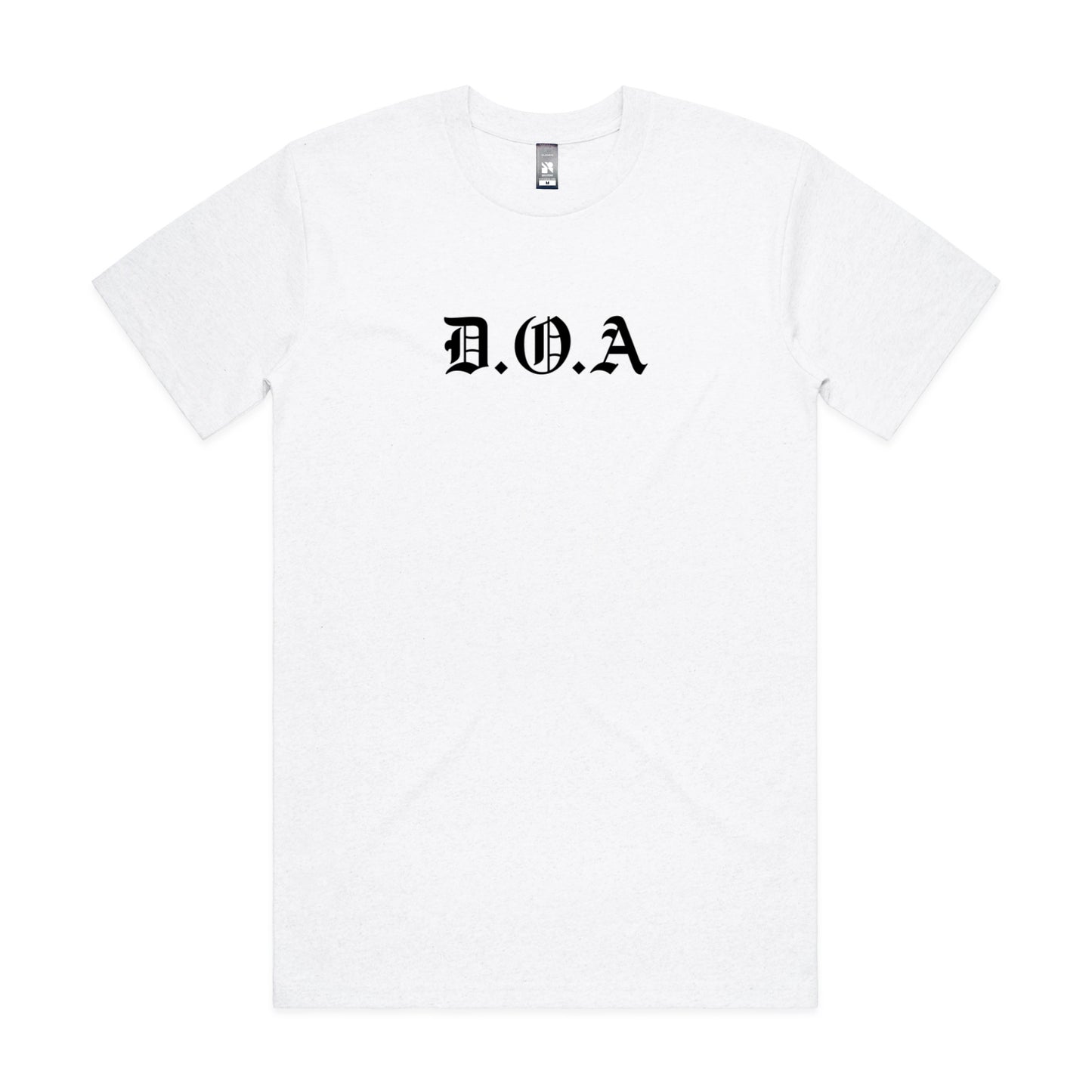 White “DOA” Tee