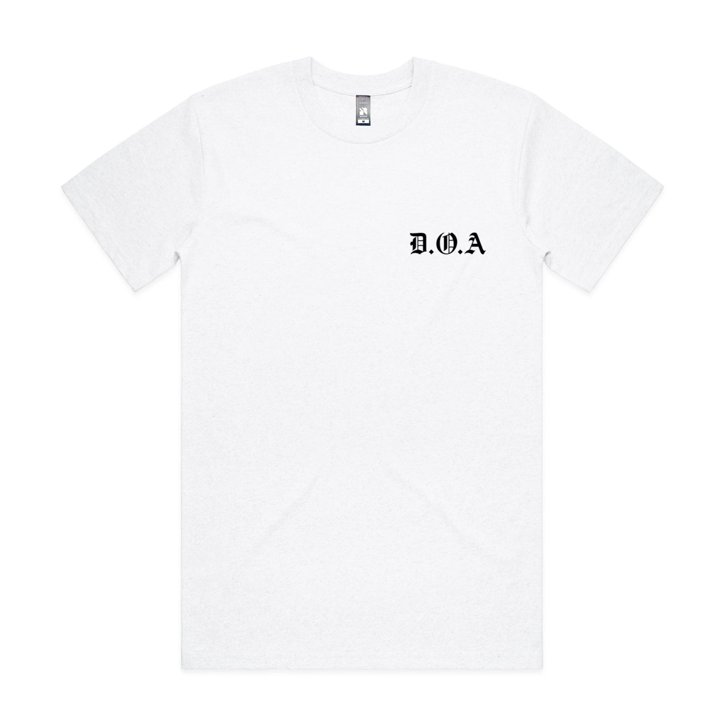 White “DOA” Tee