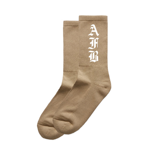 Sand AFB Socks (2 Pack)