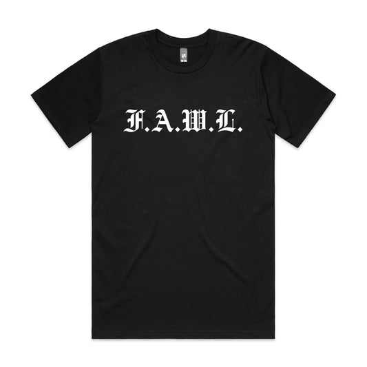 Black “FAWL” Tee