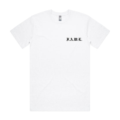 White “FAWL” Tee