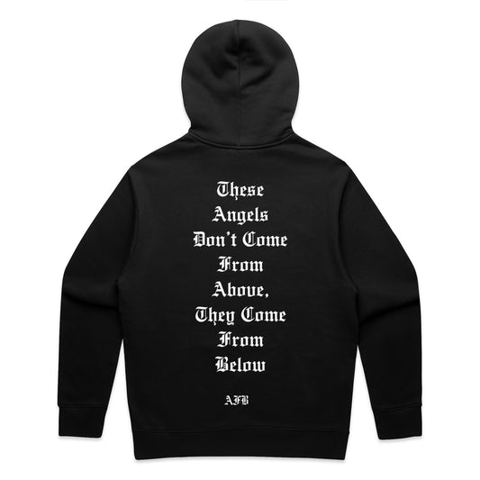 Black Message Hoodie