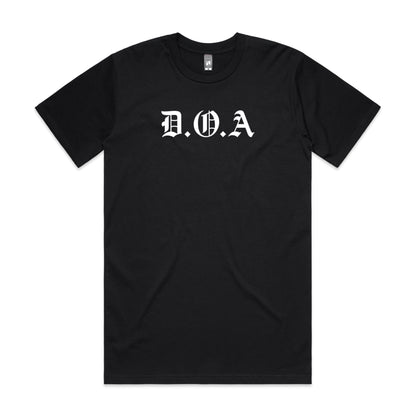 Black “DOA” Tee