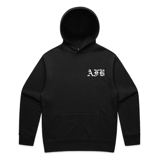 Black Message Hoodie