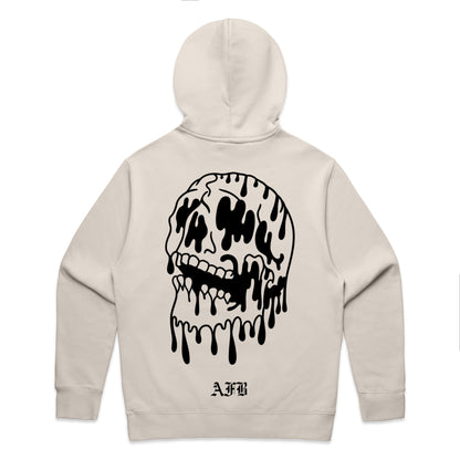Tan Skull Hoodie