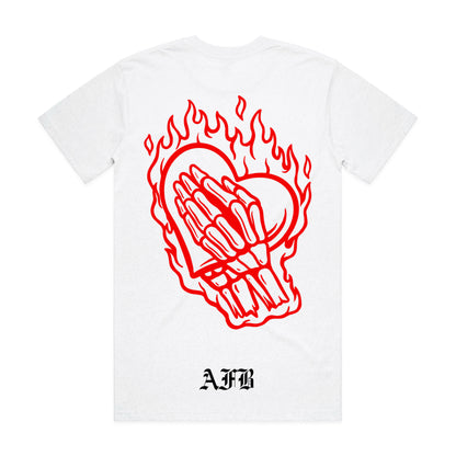 White “Heart” Tee