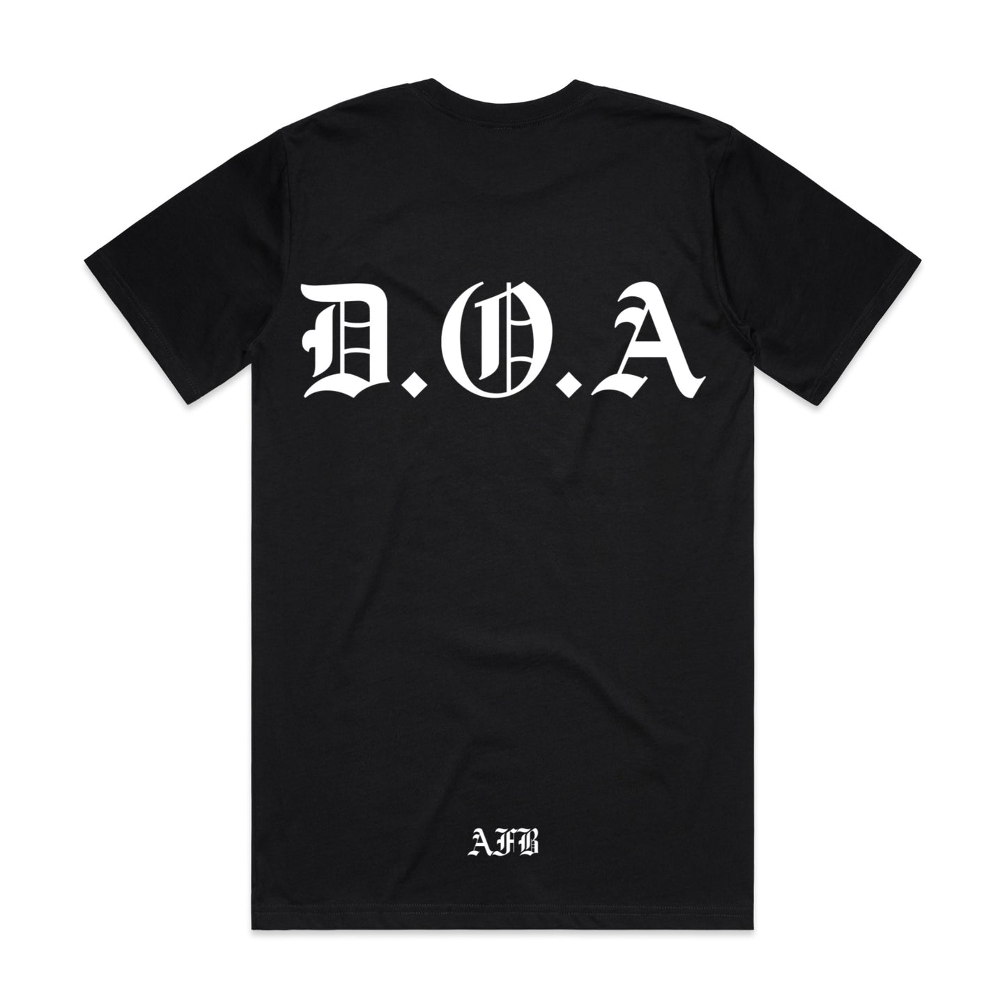 Black “DOA” Tee