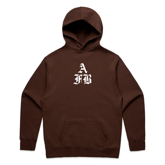Brown Skull Hoodie