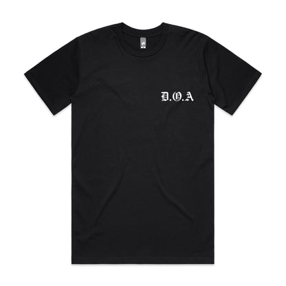 Black “DOA” Tee