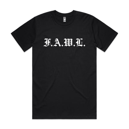 Black “FAWL” Tee